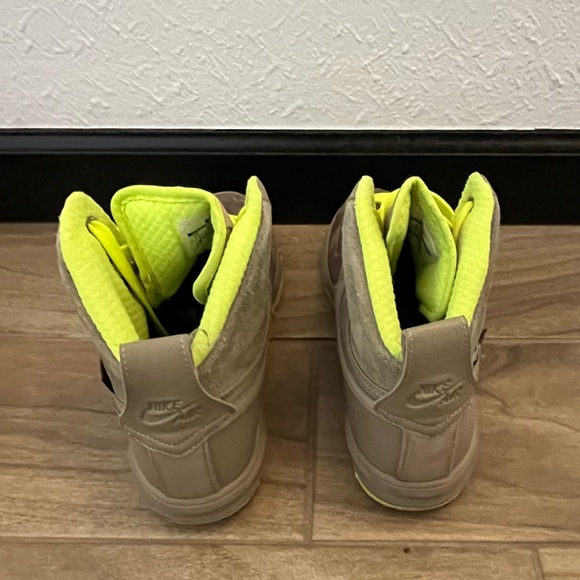 Nike Lunar Force 1 Sneakerboot GS 'BAMBOO'. Size 7Y - Picture 5 of 7